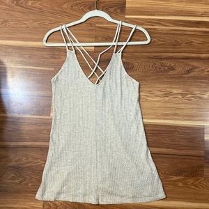 Waffle Knit Tank Top